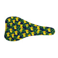 Tropical Lemon Pattern Print Bicycle Seat Cover