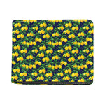 Tropical Lemon Pattern Print Bifold Wallet