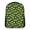 Tropical Lemon Pattern Print Casual Backpack