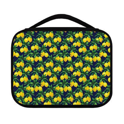 Tropical Lemon Pattern Print Classic Bible Case