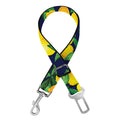 Tropical Lemon Pattern Print Dog Seat Belt