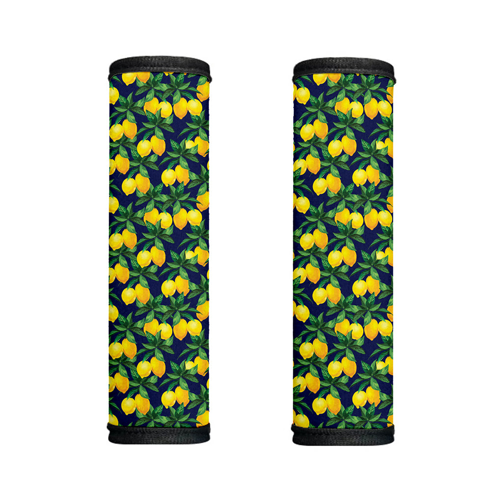 Tropical Lemon Pattern Print Handle Covers