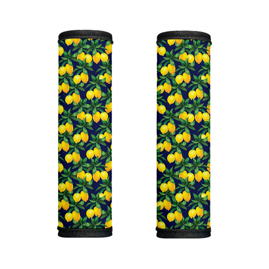 Tropical Lemon Pattern Print Handle Covers