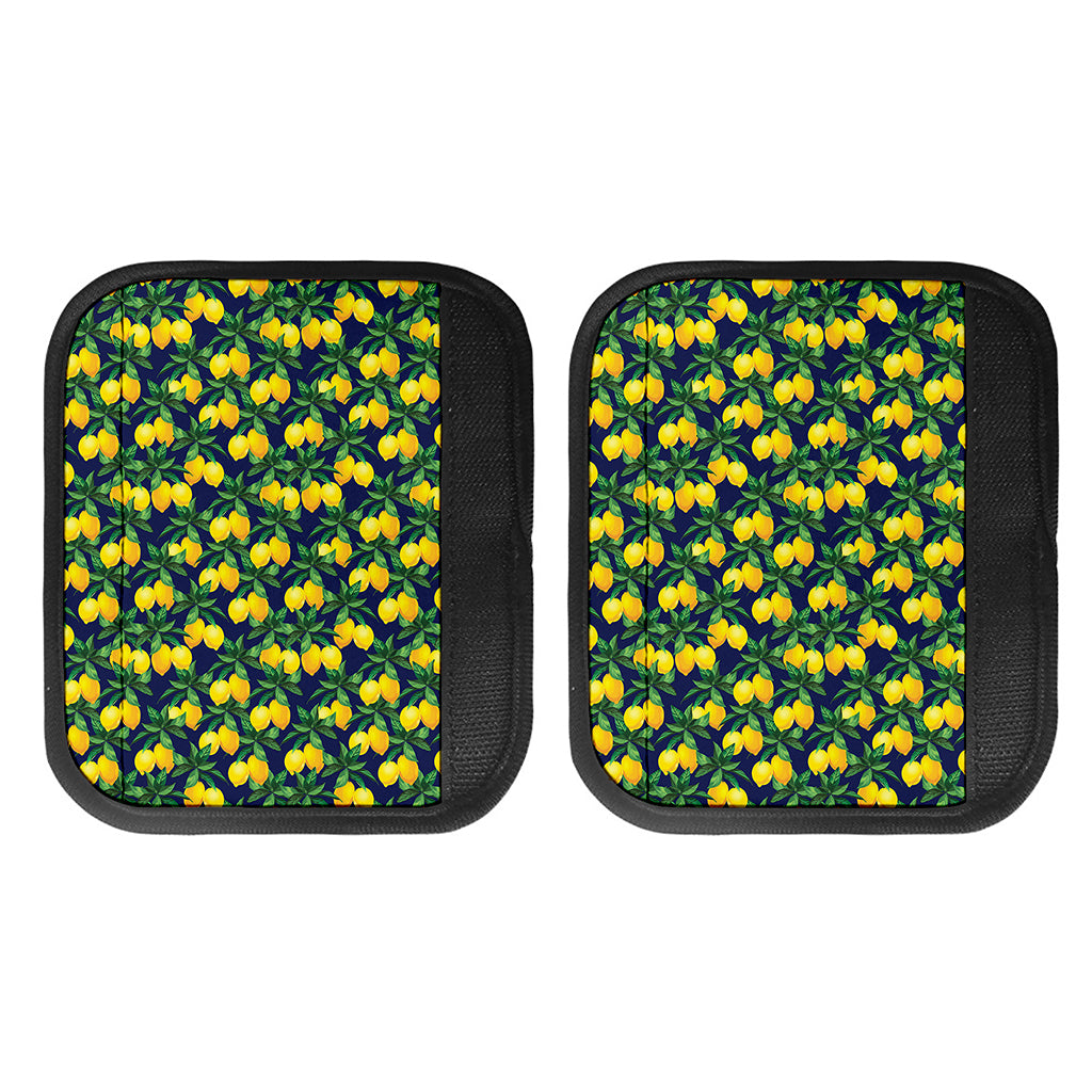 Tropical Lemon Pattern Print Handle Covers