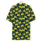 Tropical Lemon Pattern Print Hawaiian Shirt