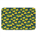 Tropical Lemon Pattern Print Indoor Door Mat