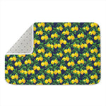 Tropical Lemon Pattern Print Indoor Door Mat