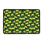 Tropical Lemon Pattern Print Kitchen Mat