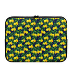 Tropical Lemon Pattern Print Laptop Sleeve