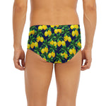 Tropical Lemon Pattern Print Men's Briefs