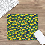 Tropical Lemon Pattern Print Mouse Pad