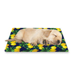 Tropical Lemon Pattern Print Pet Cooling Mat Cover