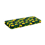Tropical Lemon Pattern Print Piano Keyboard Cover