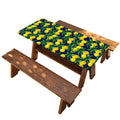 Tropical Lemon Pattern Print Picnic Table Cover