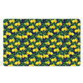Tropical Lemon Pattern Print Polyester Doormat