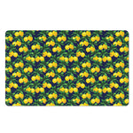 Tropical Lemon Pattern Print Polyester Doormat