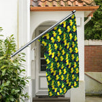 Tropical Lemon Pattern Print Polyester Flag