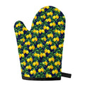 Tropical Lemon Pattern Print Single Oven Mitt