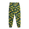 Tropical Lemon Pattern Print Sweatpants