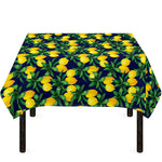 Tropical Lemon Pattern Print Tablecloth