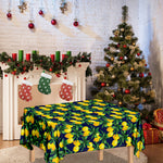 Tropical Lemon Pattern Print Tablecloth