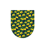 Tropical Lemon Pattern Print Toilet Lid Cover
