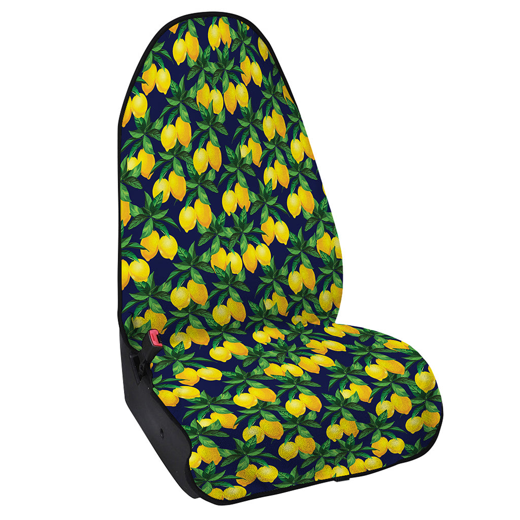 Tropical Lemon Pattern Print Waterproof Car Seat Cover