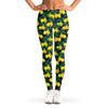 Tropical Lemon Pattern Print Women's Leggings