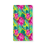 Tropical Lotus Pattern Print Baby Crib Sheet