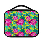 Tropical Lotus Pattern Print Classic Bible Case