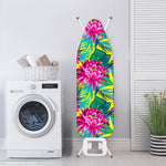 Tropical Lotus Pattern Print Ironing Board Cover