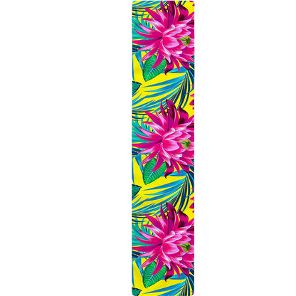 Tropical Lotus Pattern Print Table Runner