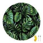 Tropical Monstera Leaves Pattern Print Basketball
