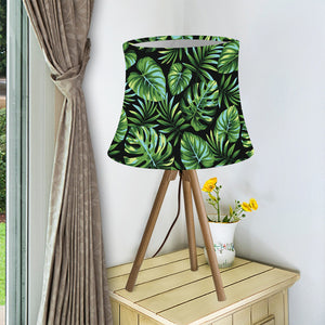 Tropical Monstera Leaves Pattern Print Bell Lamp Shade