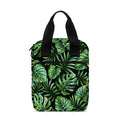 Tropical Monstera Leaves Pattern Print Bible Tote Bag