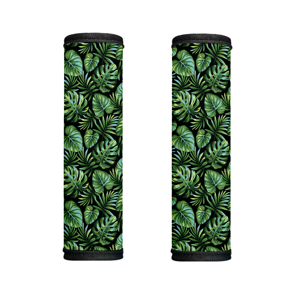Tropical Monstera Leaves Pattern Print Handle Covers
