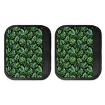 Tropical Monstera Leaves Pattern Print Handle Covers