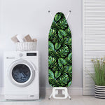 Tropical Monstera Leaves Pattern Print Ironing Board Cover