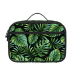 Tropical Monstera Leaves Pattern Print Portable Lunch Bag