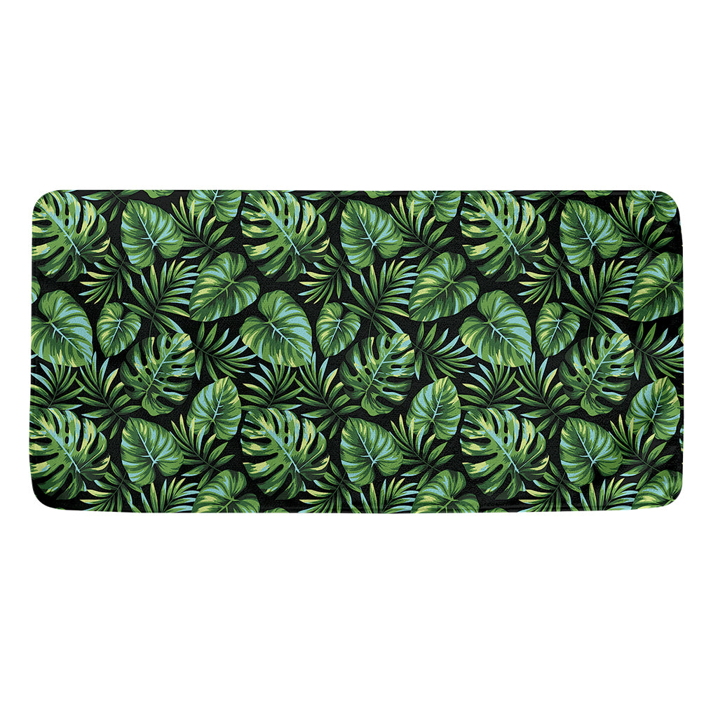 Tropical Monstera Leaves Pattern Print Towel