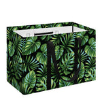 Tropical Monstera Leaves Pattern Print Utility Tote Bag