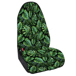 Tropical Monstera Leaves Pattern Print Waterproof Car Seat Cover