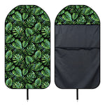 Tropical Monstera Leaves Pattern Print Waterproof Car Seat Cover