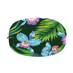 Tropical Orchid Flower Pattern Print Car Side Mirror Covers