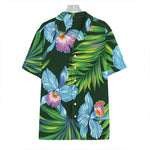 Tropical Orchid Flower Pattern Print Hawaiian Shirt
