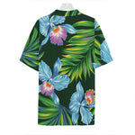 Tropical Orchid Flower Pattern Print Hawaiian Shirt
