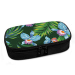 Tropical Orchid Flower Pattern Print Insulin Cooler Travel Case