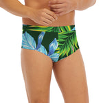 Tropical Orchid Flower Pattern Print Men's Briefs