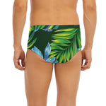 Tropical Orchid Flower Pattern Print Men's Briefs