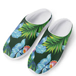 Tropical Orchid Flower Pattern Print Mesh Casual Shoes